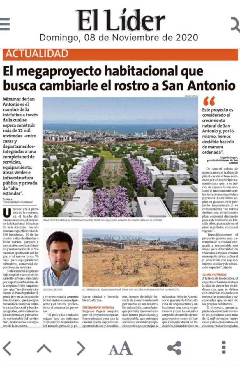 Plan Maestro Miramar San Antonio